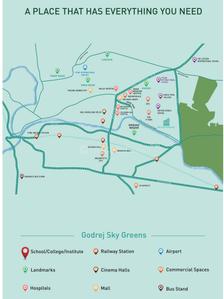 Project Image of 214.96 - 360.91 Sq.ft Studio Studio Apartment for buy in Godrej Sky Greens Phase 2