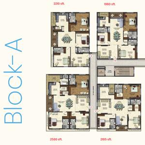 Project Image of 555.0 - 2580.0 Sq.ft 1 BHK Apartment for buy in Dukes Galaxy