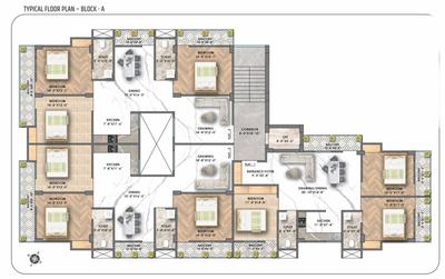 Project Image of 1405.0 - 1780.0 Sq.ft 3 BHK Apartment for buy in Peace Allama Enclave