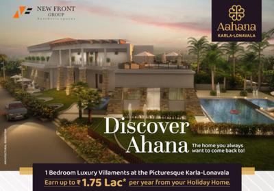 Project Image of 454.0 - 480.0 Sq.ft 1 BHK Apartment for buy in Ahana