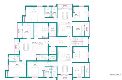 Project Image of 1016.0 - 1350.0 Sq.ft 2 BHK Apartment for buy in MC Tanishka Residency
