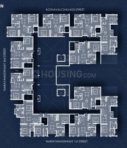 Project Image of 642.0 - 659.0 Sq.ft 2 BHK Apartment for buy in Legendary Super 60