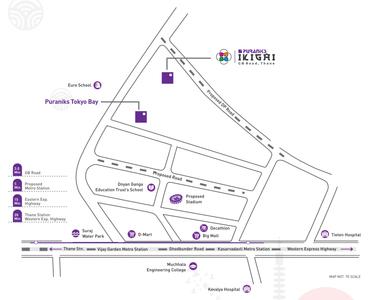 Project Image of 291.81 - 501.92 Sq.ft 1 BHK Apartment for buy in Puraniks Ikigai Phase 2