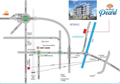 Project Image of 237.0 - 370.0 Sq.ft 1 RK Apartment for buy in Praradi Pearl