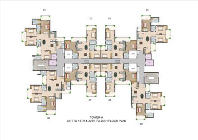 Project Image of 1305.0 - 2580.0 Sq.ft 2.5 BHK Apartment for buy in Aegis Symbol Towers