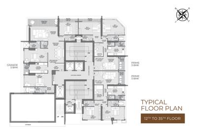 Project Image of 922.46 - 1557.75 Sq.ft 2.5 BHK Apartment for buy in Excel Bellissima