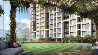 Project Image of 343.0 - 504.0 Sq.ft 1 BHK Apartment for buy in Chandak Nishchay Wing E