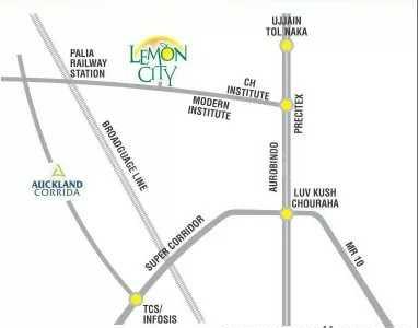 Arun Syndicate Lemon City Gold Location Plan 2