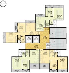 Project Image of 213.77 - 289.66 Sq.ft 1 BHK Apartment for buy in Kalpana Astrova