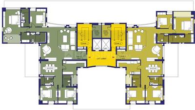 Project Image of 1200.0 - 5739.0 Sq.ft 2 BHK Apartment for buy in Ambuja Upohar Luxury Gold