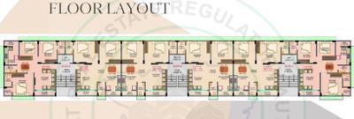 Project Image of 717.41 - 800.19 Sq.ft 2 BHK Apartment for buy in Janki Lentin Appartment