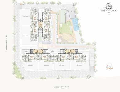Project Image of 1095.55 - 2491.74 Sq.ft 3 BHK Apartment for buy in The Riseonic