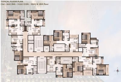 Project Image of 288.0 - 719.0 Sq.ft 1 BHK Apartment for buy in Shree Gajanan Galaxy