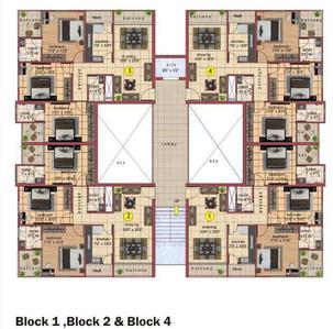 Project Image of 1682.32 - 1759.55 Sq.ft 3 BHK Apartment for buy in Ayushi Palm Greens