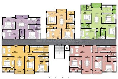 Project Image of 917.0 - 1884.0 Sq.ft 2 BHK Apartment for buy in Sri Sai Harihara Pragathi Pride