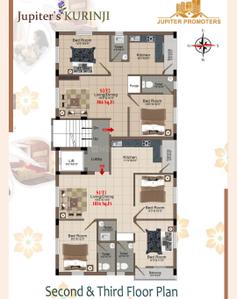 Project Image of 804.0 - 1016.0 Sq.ft 2 BHK Apartment for buy in Jupiter Kurunji