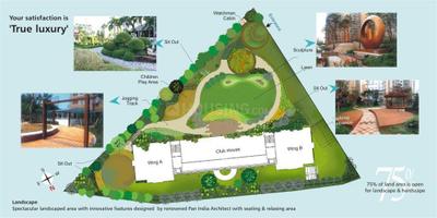 Project Image of 1855.0 - 2100.0 Sq.ft 3.5 BHK Apartment for buy in Thakkers Indigo Park