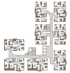 Project Image of 1161.0 - 1467.0 Sq.ft 3 BHK Apartment for buy in Mana Verdant Terraces