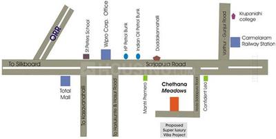Project Image of 1016.0 - 1083.0 Sq.ft 2 BHK Apartment for buy in Aishwarya Chethana Meadows