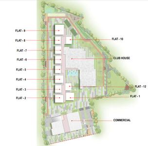 Project Image of 2040 Sq.ft 3 BHK Apartment / Flat for sale in Gandipet for Rs. 24500000