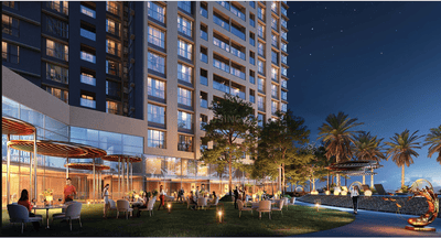 Project Image of 938.0 - 1396.0 Sq.ft 3 BHK Apartment for buy in Raymond The Address By GS Tower A 