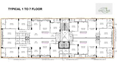 Project Image of 1127.95 - 1586.81 Sq.ft 3 BHK Apartment for buy in Rushabh Adinath Enclaves