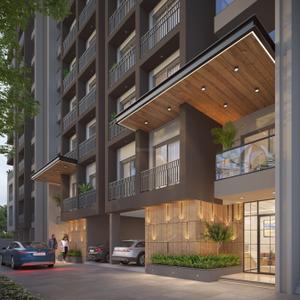 Project Image of 703.0 - 899.32 Sq.ft 2 BHK Apartment for buy in Sahjanand Luxuria