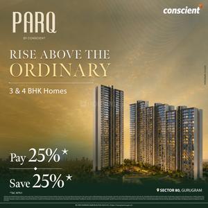 Project Image of 1063.4 - 1537.0 Sq.ft 3 BHK Apartment for buy in Conscient Parq