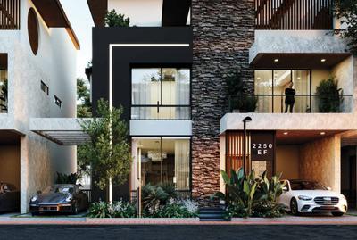 Project Image of 2393.0 - 3368.0 Sq.ft 4 BHK Apartment for buy in Nambiar Ellegenza Purple Crest Edition
