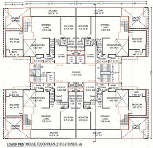 Project Image of 2130.07 - 3960.47 Sq.ft 3 BHK Apartment for buy in Shreeji Samasta Parisar