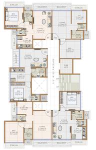 Project Image of 308.06 - 320.23 Sq.ft 1 BHK Apartment for buy in Saras Casa
