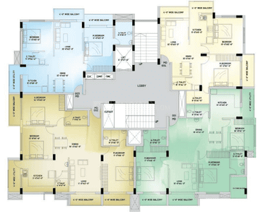 Project Image of 1102.0 - 1654.0 Sq.ft 2 BHK Apartment for buy in Royal La Vista