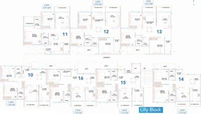 Project Image of 1040.0 - 1350.0 Sq.ft 2 BHK Apartment for buy in Snigdha Blossoms