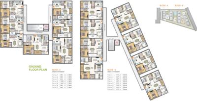 Project Image of 845.0 - 1450.0 Sq.ft 2 BHK Apartment for buy in Gayatri Vaishnaoi Eternis