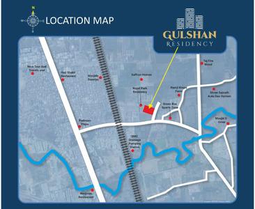 Project Image of 528.72 - 709.45 Sq.ft 2 BHK Apartment for buy in Hadaf Gulshan Residency