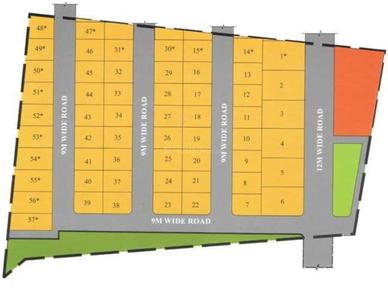 Project Image of 1000.0 - 2400.0 Sq.ft Residential Plot Plot for buy in Surya Paradise