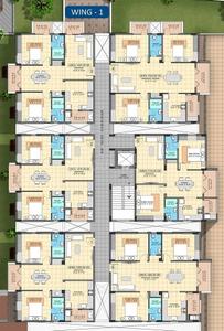 Project Image of 1165.0 - 1675.0 Sq.ft 2 BHK Apartment for buy in Shell Sapphire