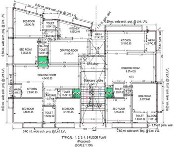 Project Image of 612.0 - 803.0 Sq.ft 2 BHK Apartment for buy in Nilesh Shalom Residency