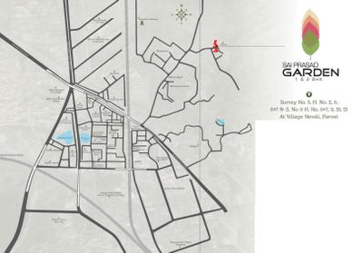 Project Image of 266.0 - 383.0 Sq.ft 1 BHK Apartment for buy in Sai Prasad Garden Phase 2