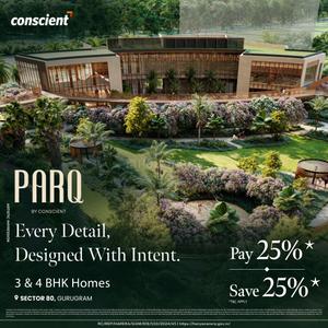 Project Image of 1063.4 - 1537.0 Sq.ft 3 BHK Apartment for buy in Conscient Parq