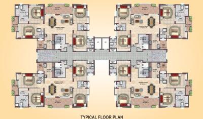 Project Image of 0.0 - 1958.49 Sq.ft 4 BHK Apartment for buy in Eiffel Vivassa Estate Phase 2