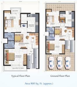 Project Image of 900.0 - 913.0 Sq.ft 2 BHK Apartment for buy in Omaxe Shubhangan