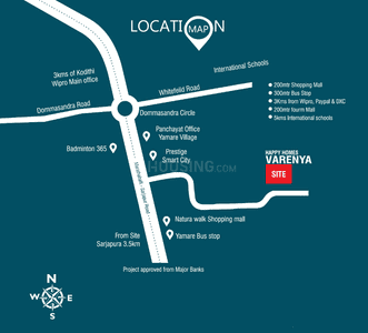 Project Image of 1107.0 - 1575.0 Sq.ft 2 BHK Apartment for buy in Trishul Happy Homes Varenya