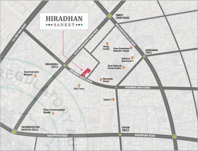 Project Image of 934.95 - 965.09 Sq.ft 3 BHK Apartment for buy in Hiradhan Sanket