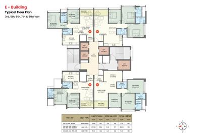 Project Image of 797.0 - 1898.0 Sq.ft 2 BHK Apartment for buy in WYCE Exclucity E F I