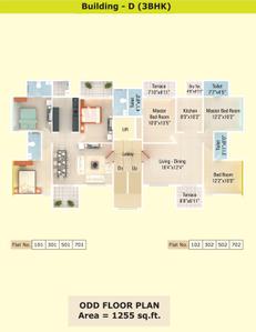 Project Image of 925.0 - 1255.0 Sq.ft 2 BHK Apartment for buy in Aditya Green Zone
