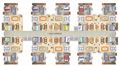 Project Image of 1110.0 - 2325.0 Sq.ft 2 BHK Apartment for buy in Kashish Sail City