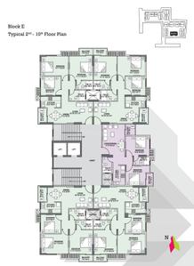 Project Image of 875.0 - 1255.0 Sq.ft 2 BHK Apartment for buy in Subham Ashray Phase II