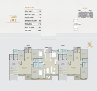 Project Image of 0.0 - 1115.0 Sq.ft 3 BHK Apartment for buy in Lilleria Avenue 2
