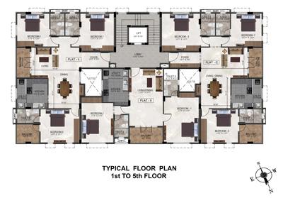 Project Image of 1078.0 - 1561.0 Sq.ft 2 BHK Apartment for buy in Ramaniyam Ankur